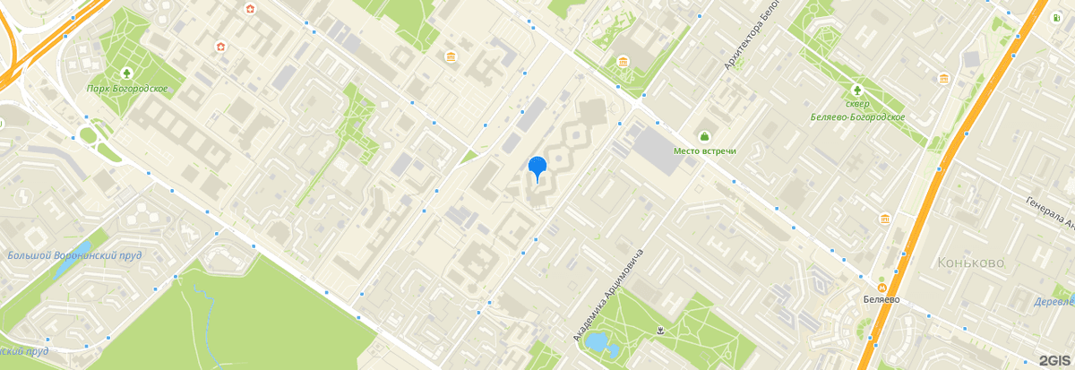Евроген на карте: Москва, ул. Миклухо-Маклая 16/10, корпус 15. Открыть в Яндекс Картах